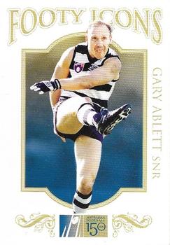 2008 Select Herald Sun AFL - Footy Icons #FI8 Gary Ablett Sr. Front